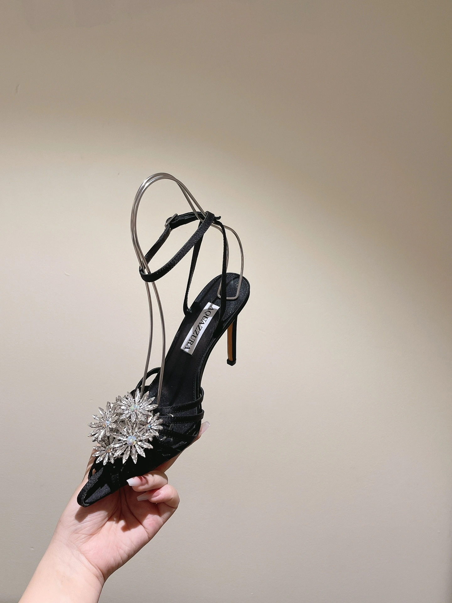 COCO-- CYMHIGP0-SAT-000 Heel height：6.5CM ，10CM sheepskin item:D-X032C0570